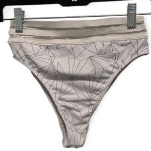 Freedom Rave Wear Geometric Print High Waisted Bottom Size XS